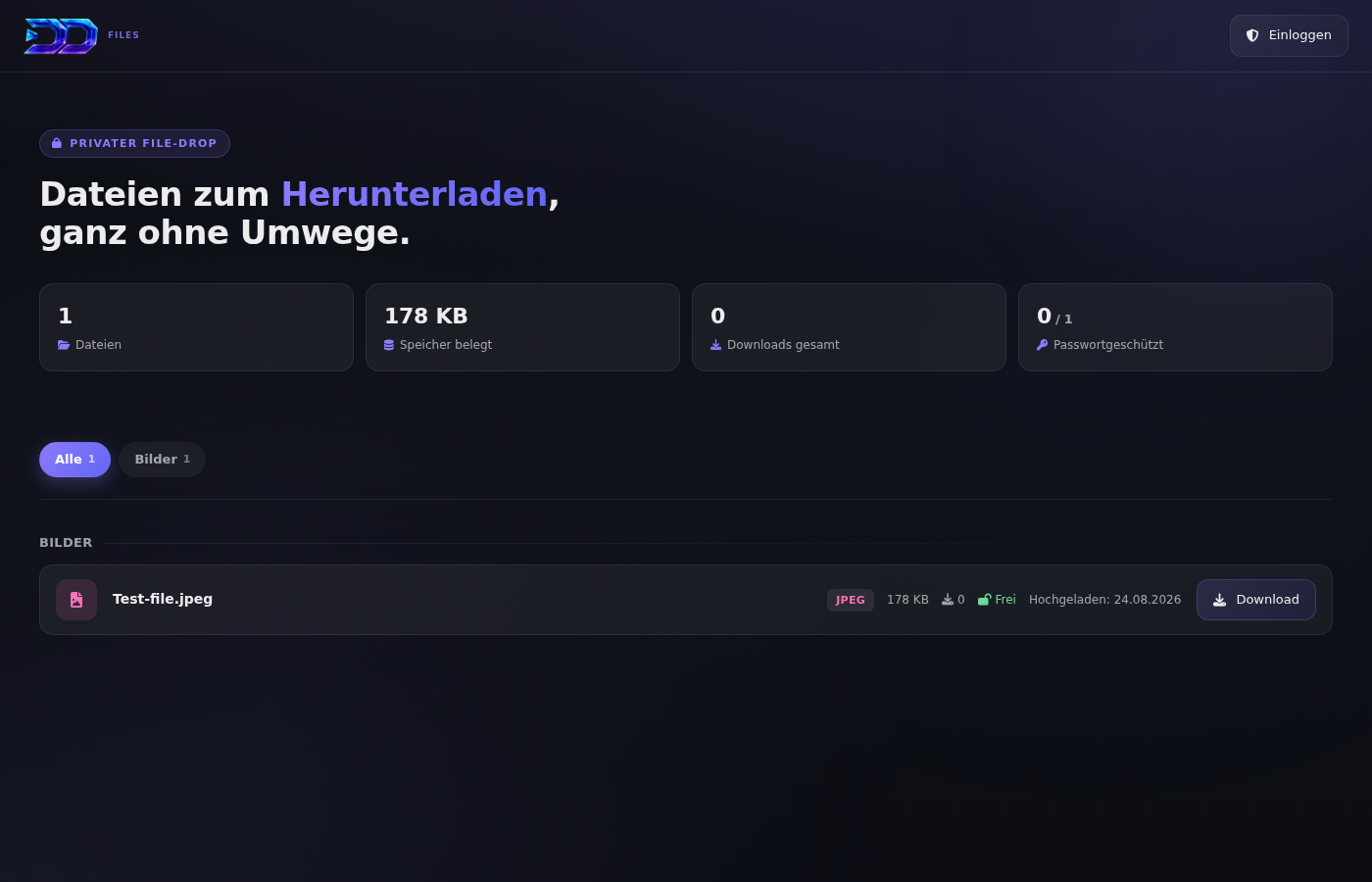 Files screenshot